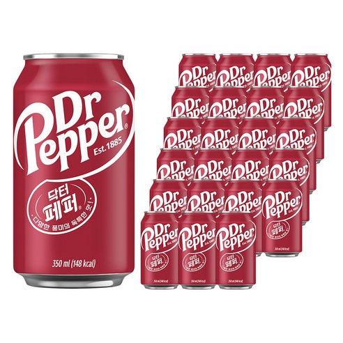 코카콜라 닥터페퍼 350ml x 24캔 [박스]