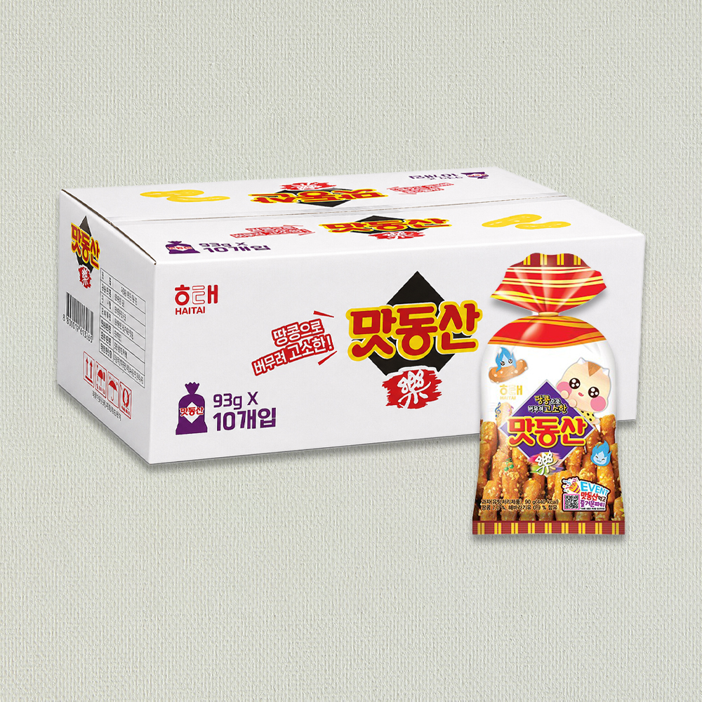 해태 맛동산 93g x 10봉입 [박스]