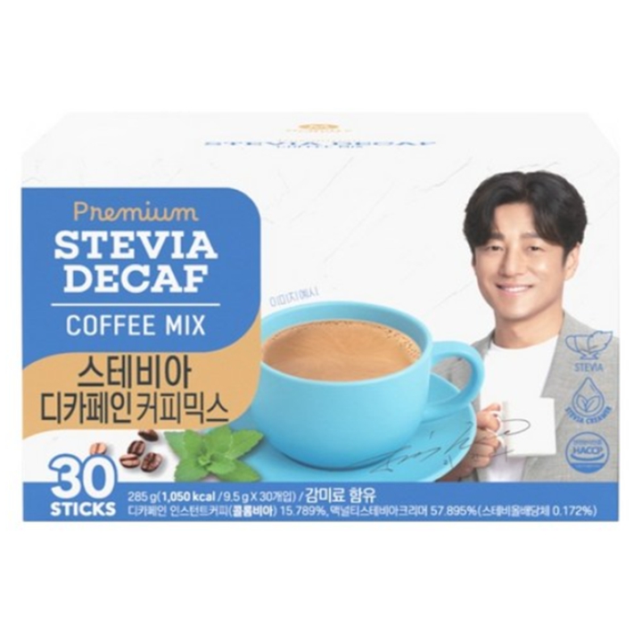 맥널티 스테비아 디카페인 커피믹스30T [DECAF]
