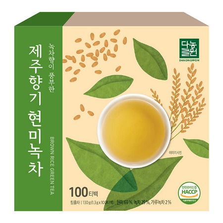 ON 다농원 제주향기 현미녹차 100T