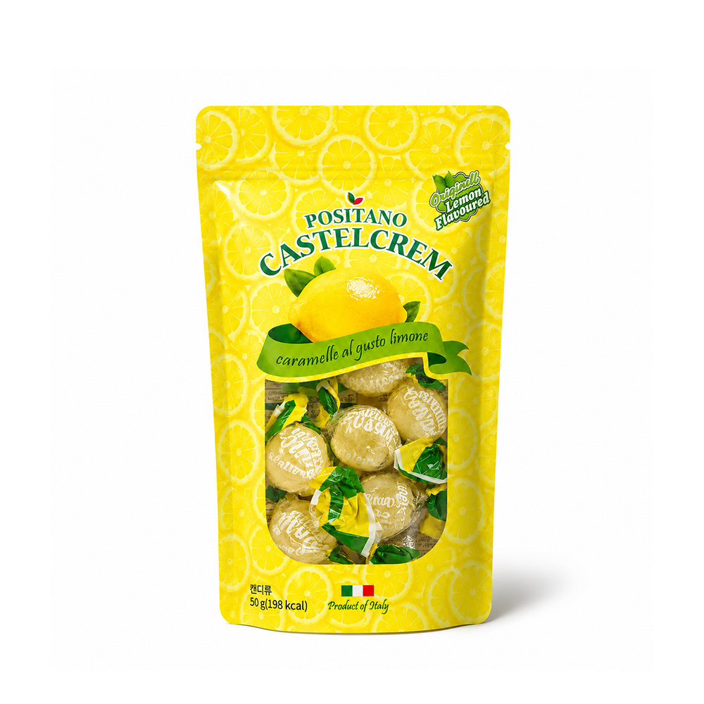 카스텔크렘 포지타노 레몬 캔디 750g