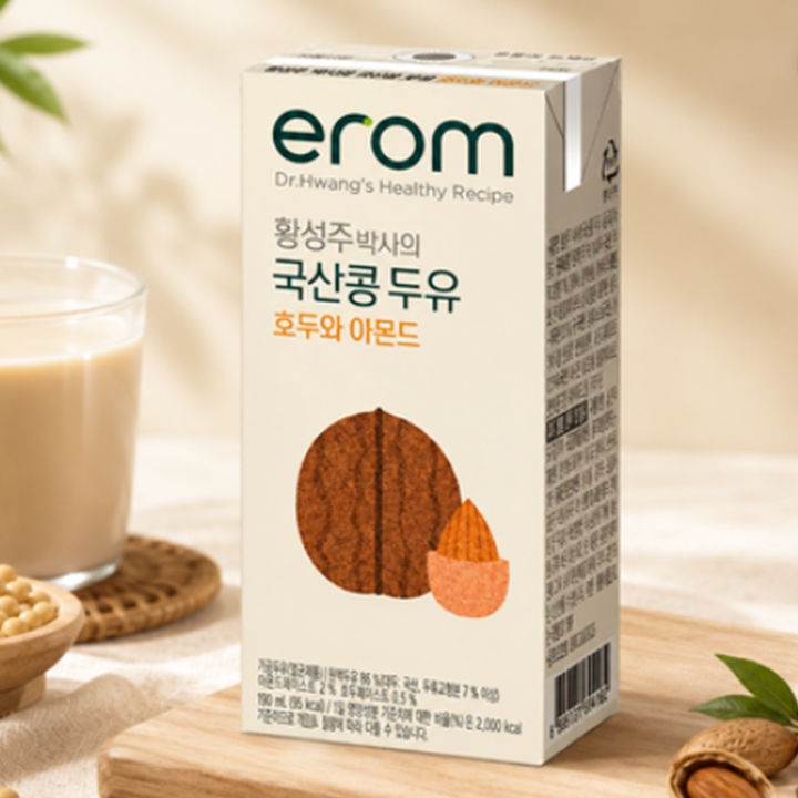 황성주 국산콩두유 [호두와 아몬드] 190ml x 16팩