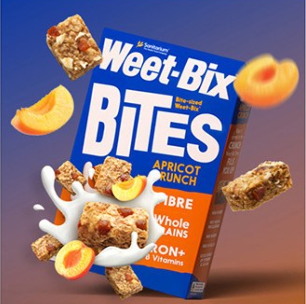 Weet-Bix 위트빅스 바이츠 살구크런치 그래놀라 시리얼 500g