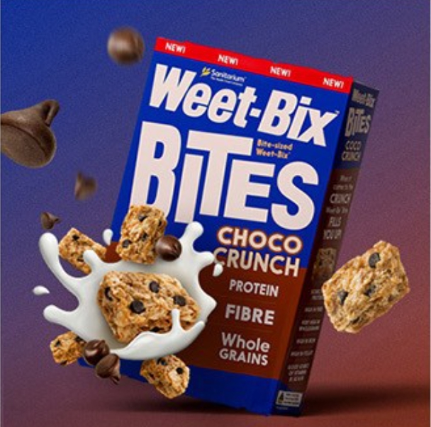 Weet-Bix 위트빅스 바이츠 초코크런치 그래놀라 시리얼 500g