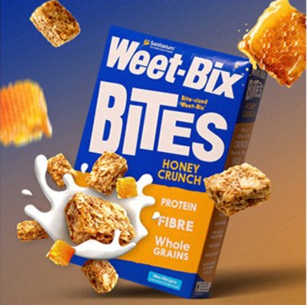 Weet-Bix 위트빅스 바이츠 허니 크런치 그래놀라 시리얼 500g