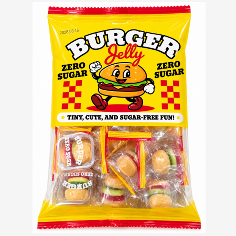 BURGER 버거모양 제로슈가 젤리 150g